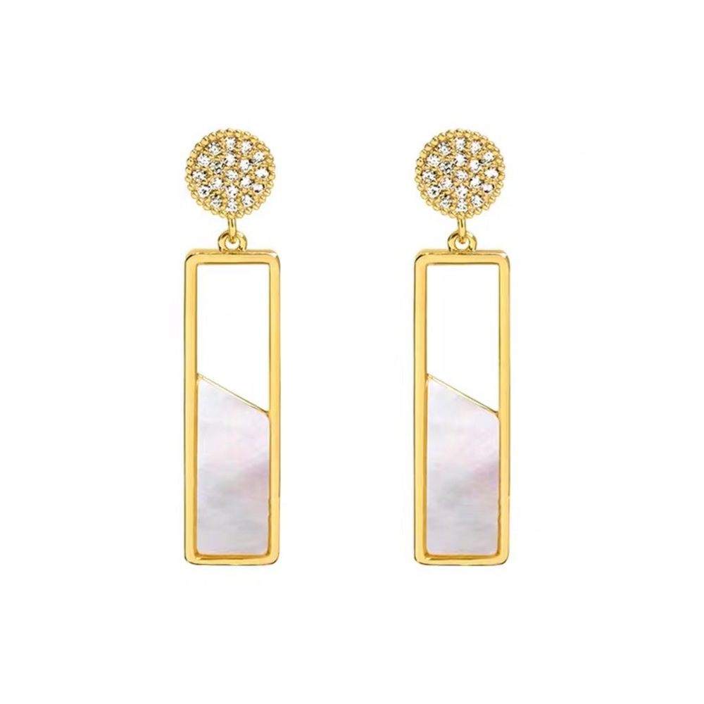 Luxury fashion earrings Korean style 925s post